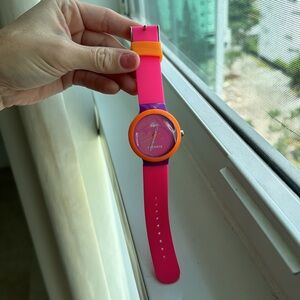 LACOSTE JELLY WATCH Pink Purple Orange